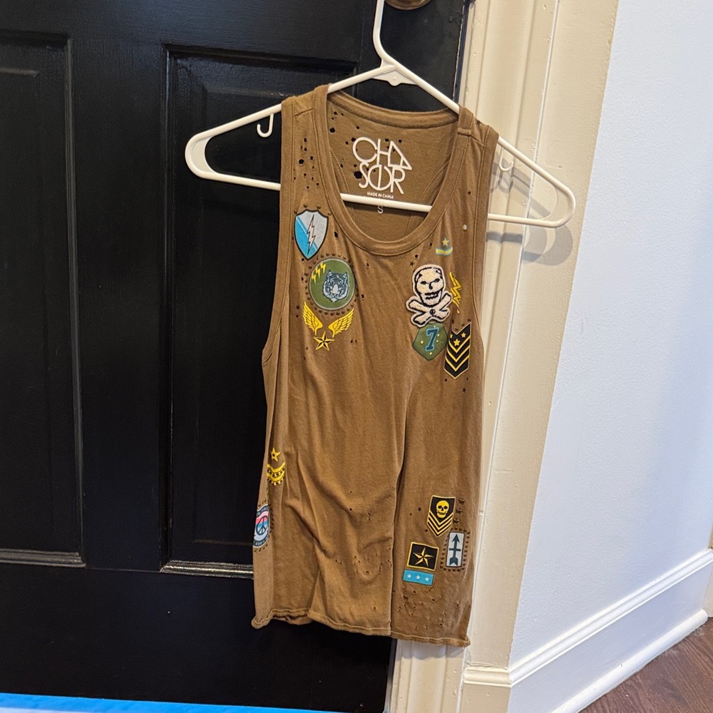 Women’s chaser tank top